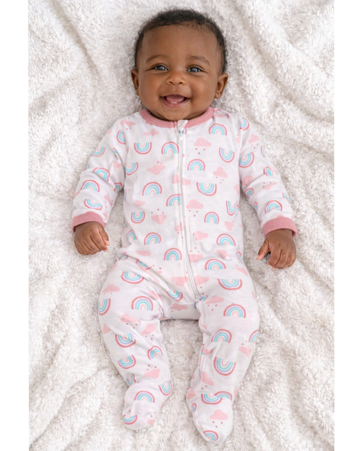Baby Views Cotton Coveralls - Rainbow