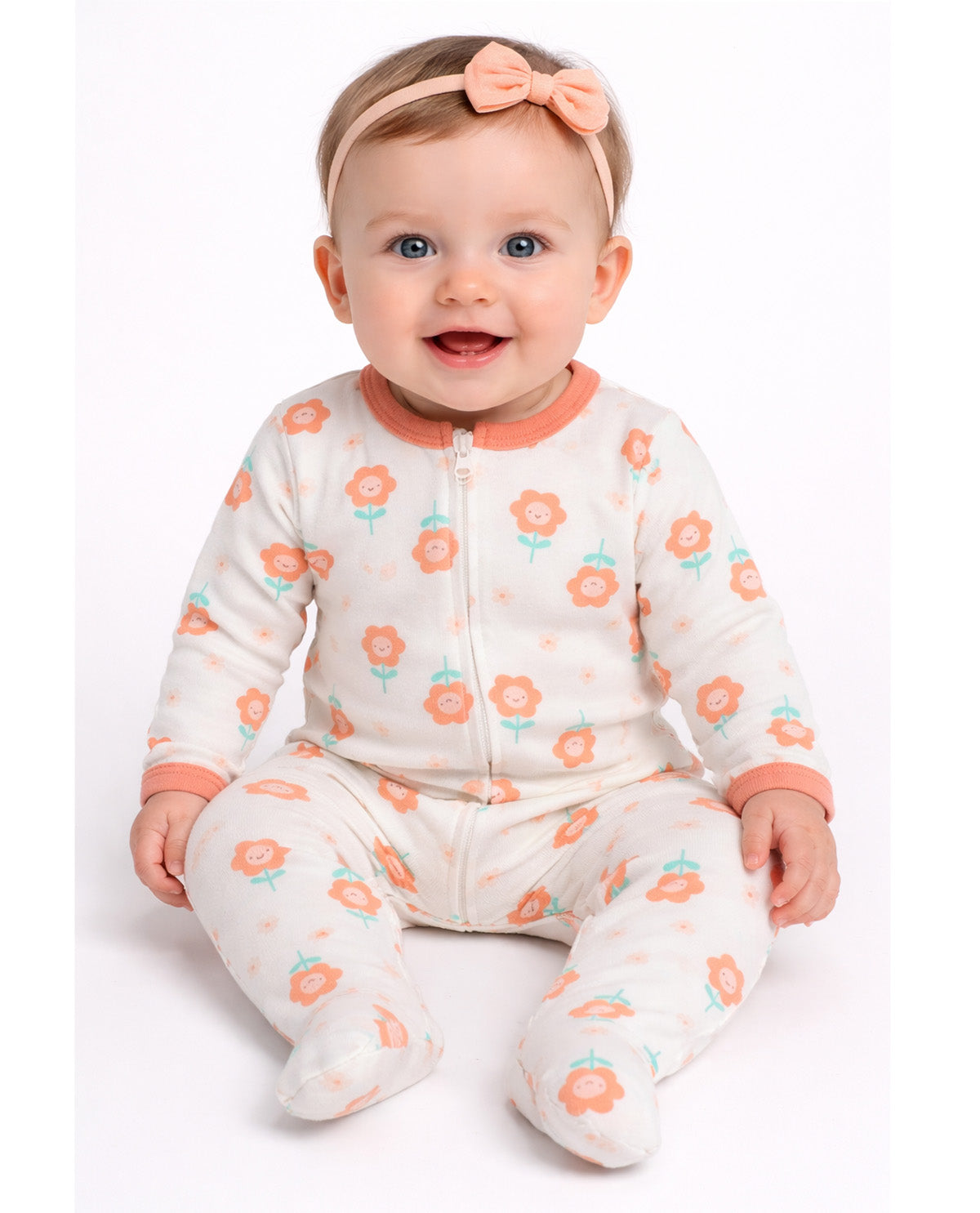 Baby Views Cotton Coveralls - Sunflower