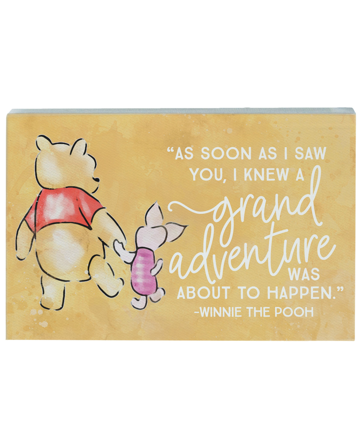 Pooh Piglet Adventure Sign