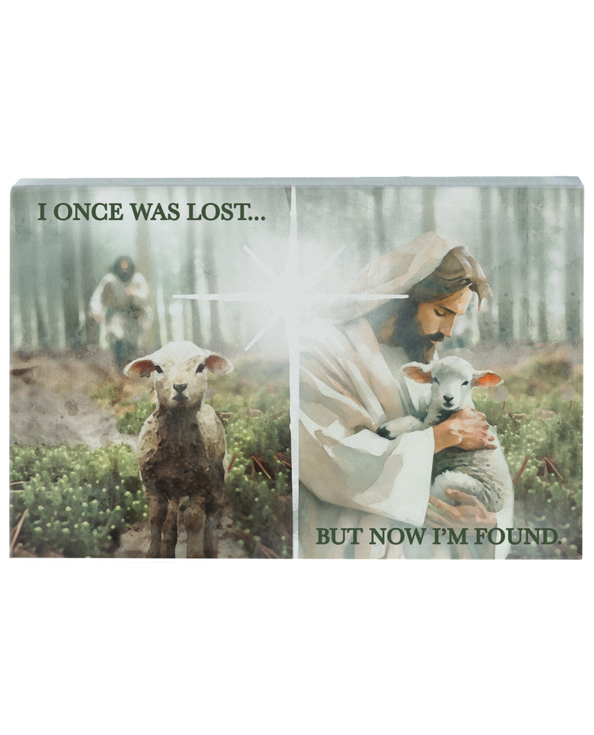 "I Was Lost, Now I'm Found" Wall Art