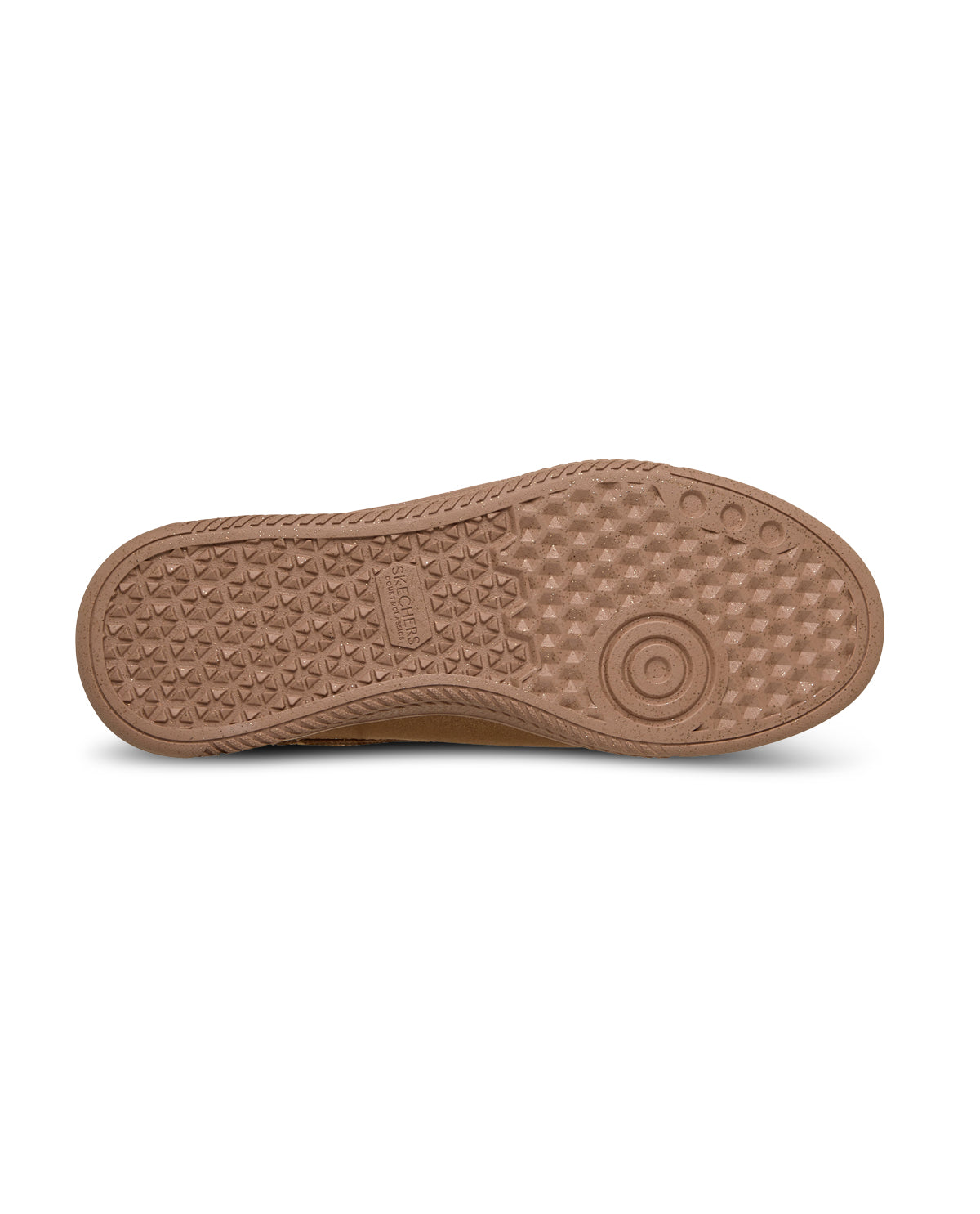 Beige flip-flop sandal on a white background