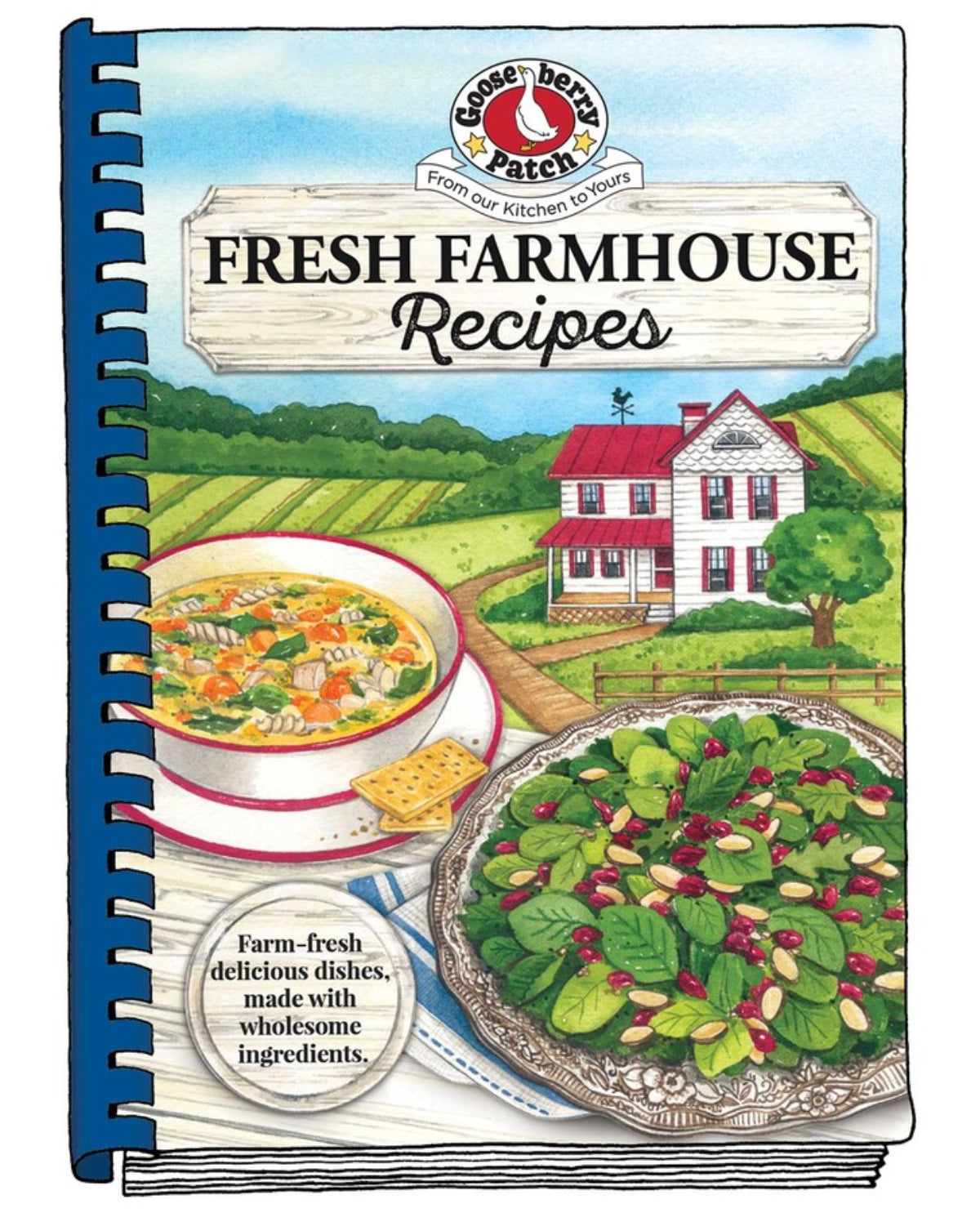 Gooseberry "Fresh Farmhouse Recipes" Cookbook