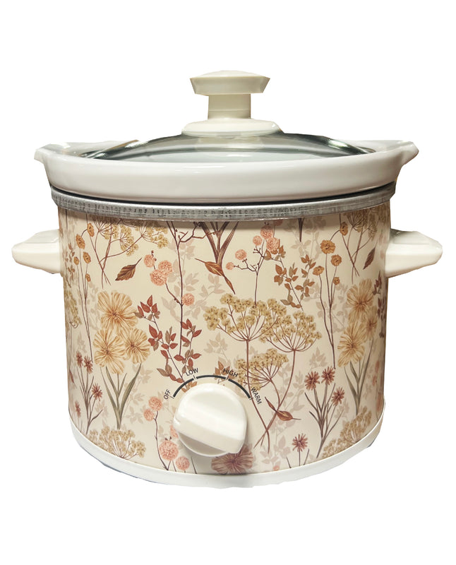 Cwc Neutral Printed Slow Cooker
