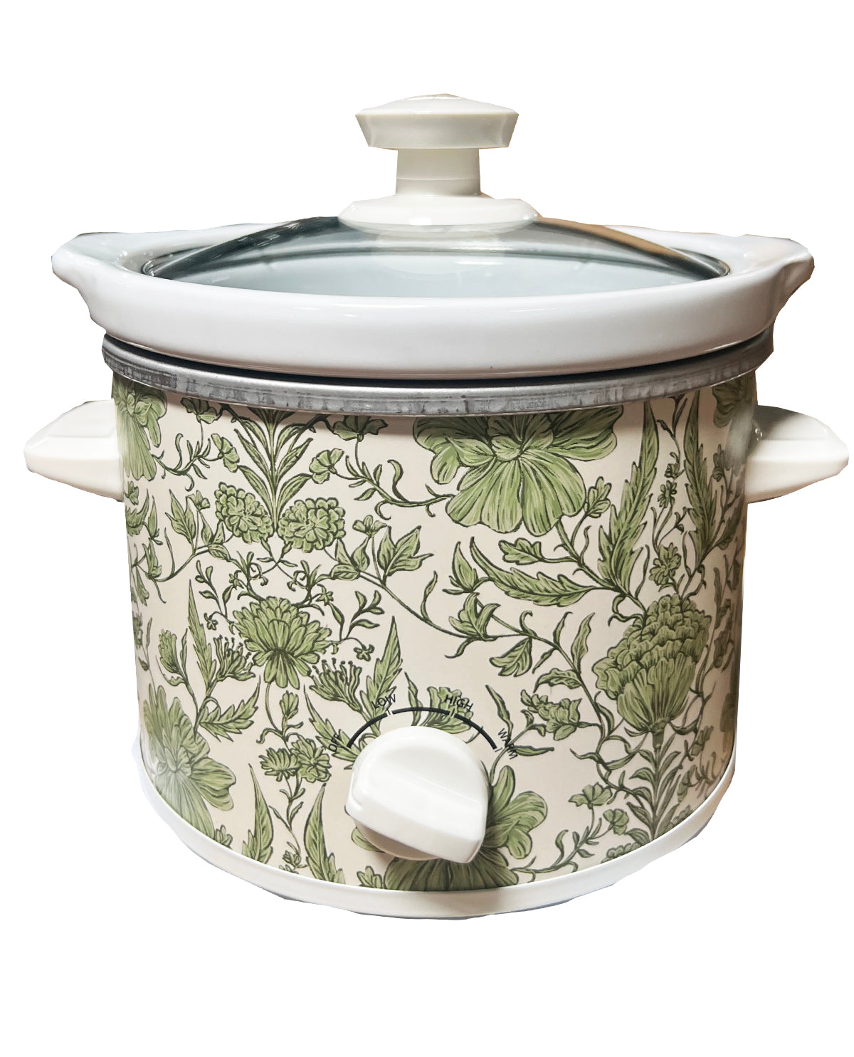 Dwell Printed Slow Cooker Green Floral