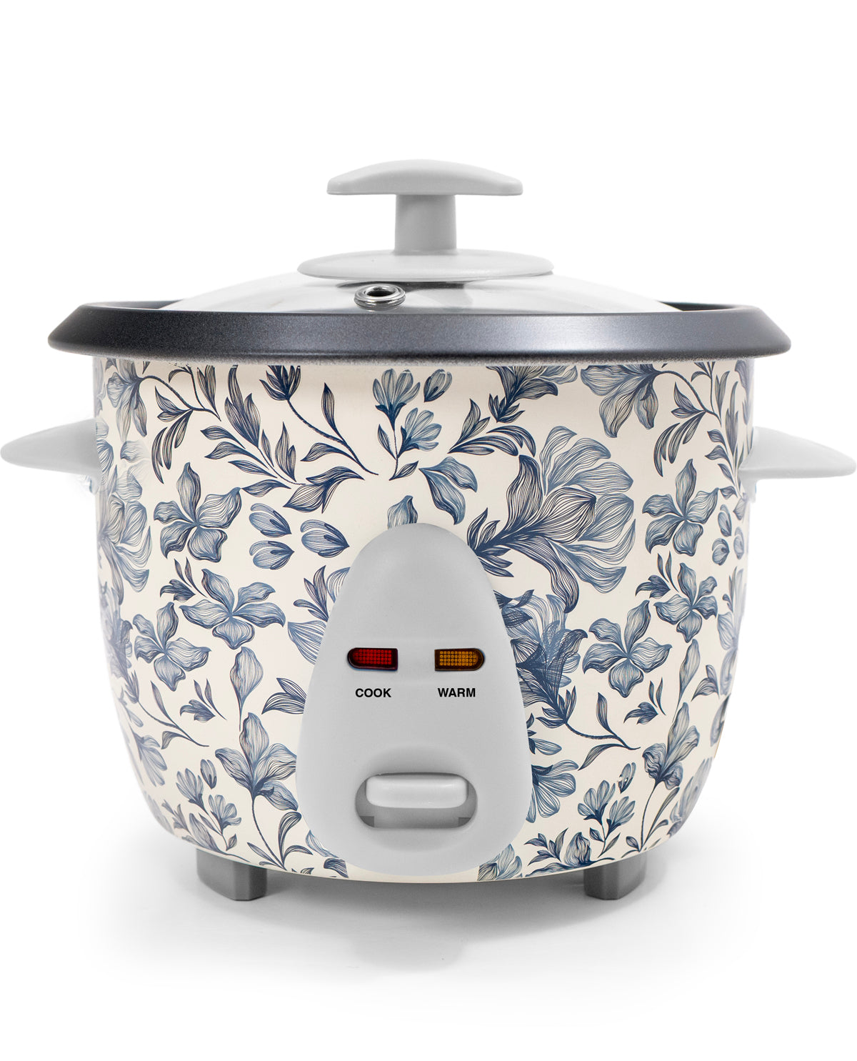 Dwell Printed Rice Cooker Blue Floral
