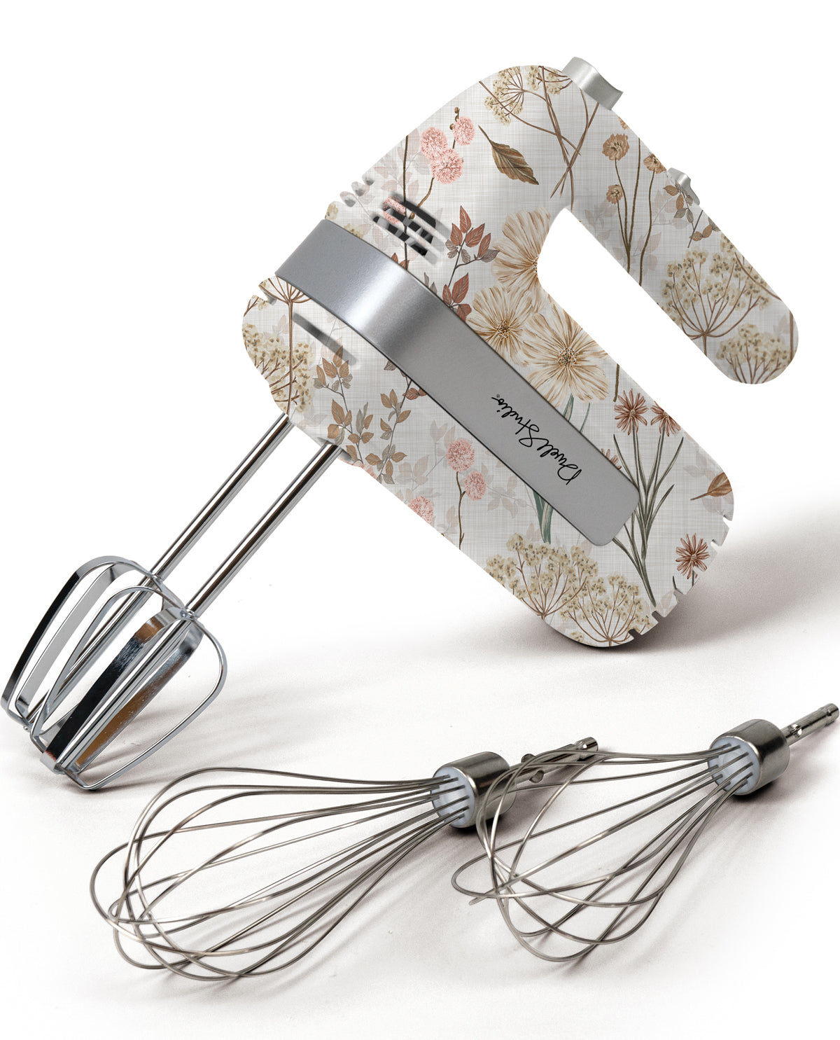 Dwell Printed Hand Mixer Neutral Floral