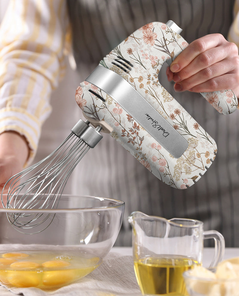 Dwell Printed Hand Mixer Neutral Floral