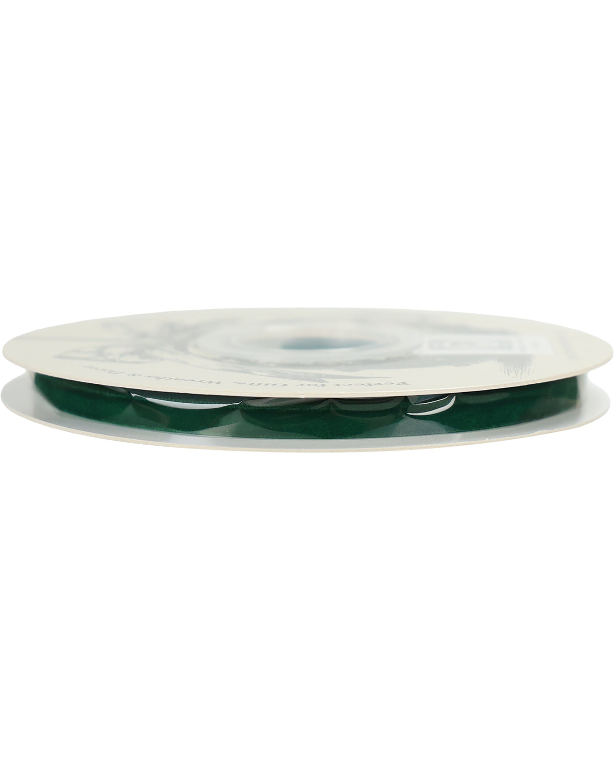 1/4" Green Velvet Ribbon
