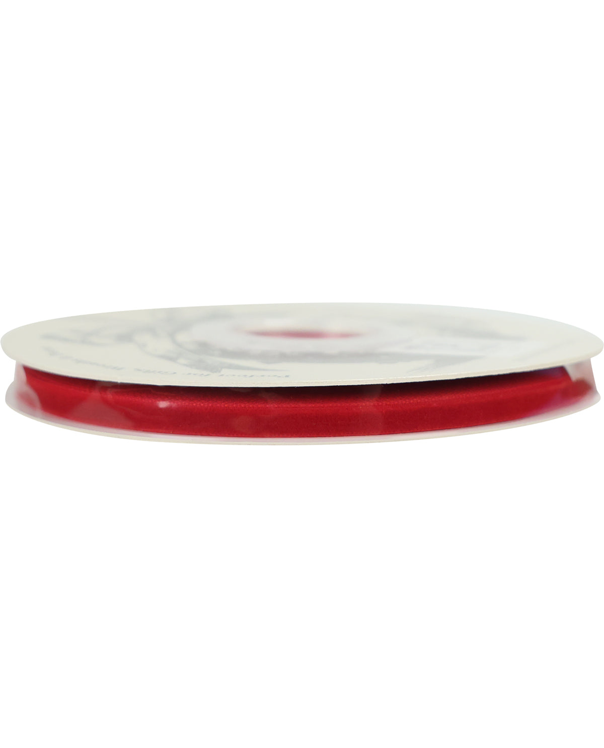 1/4" Red Velvet Ribbon