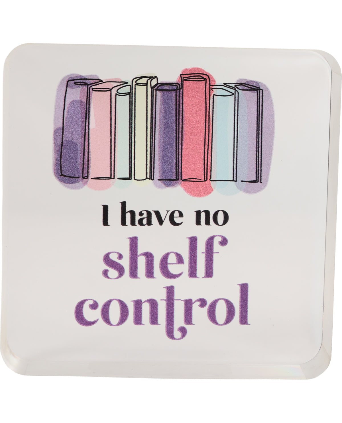 Book Club Acrylic Plaque Shelf Control