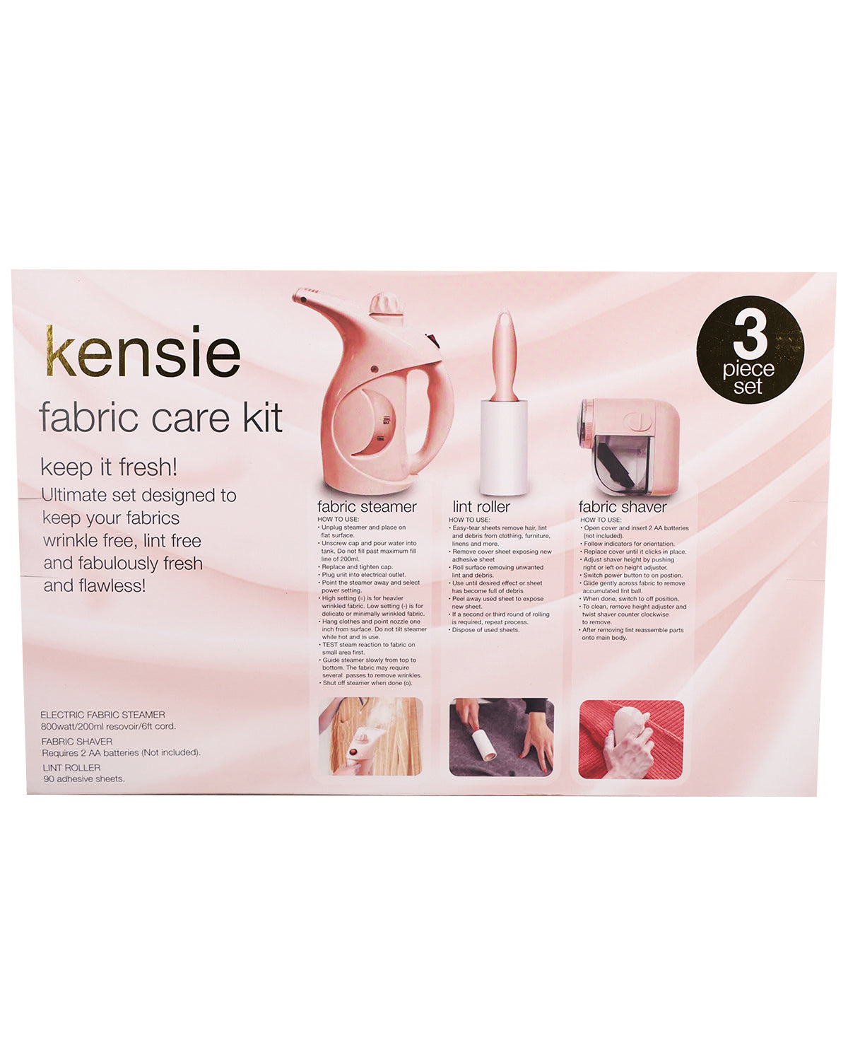 Fabric Care Kit - Blush