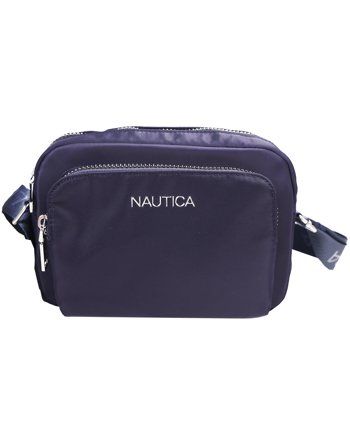 Nautica Cargo Nylon Camera Crossbody Indigo