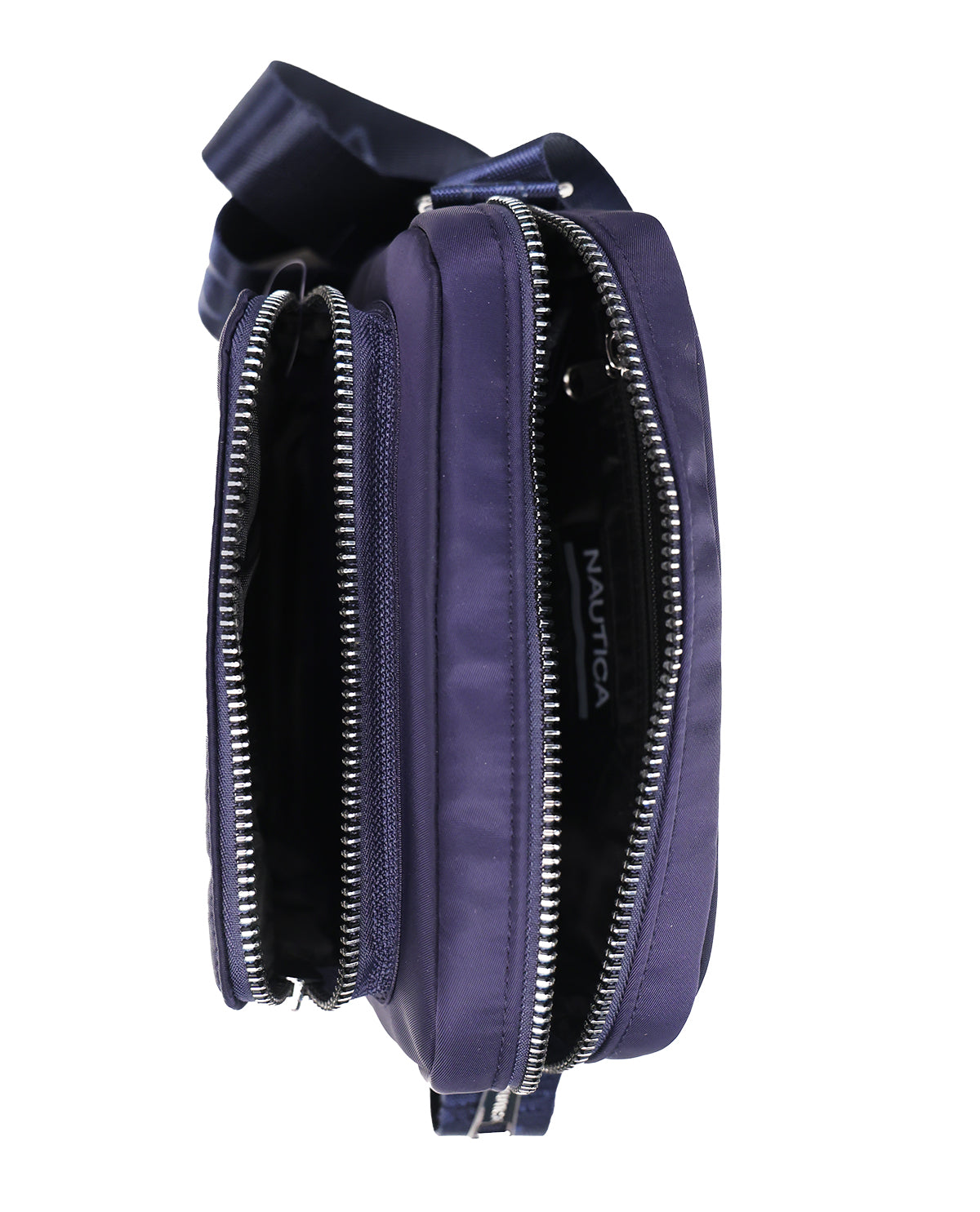 Nautica Cargo Nylon Camera Crossbody Indigo