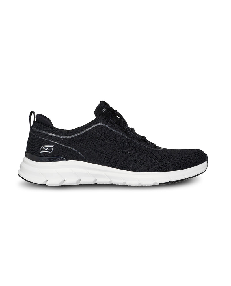 Black sneaker on a white background