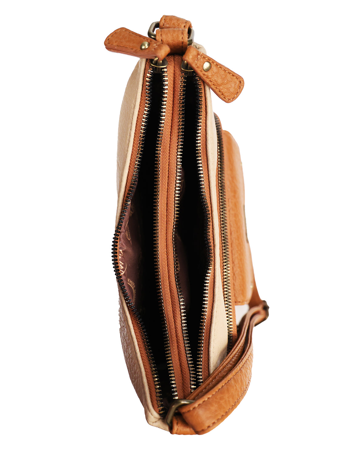 White Mountain Buffalo Grain Walnut Hill Crossbody