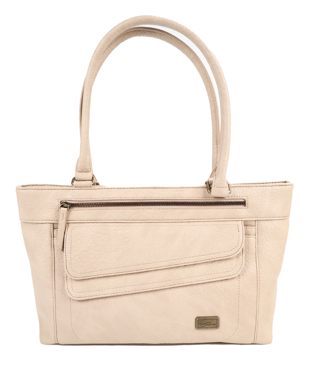 White Mountain Carter Ridge Large Tote Bag Lt Taupe