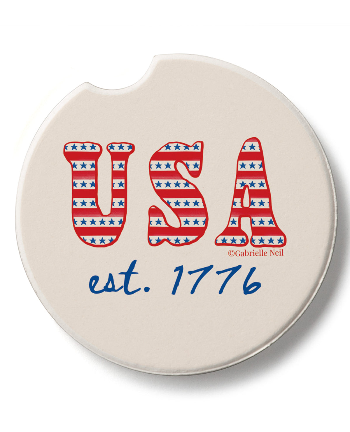 Est. 1776 Car Coaster