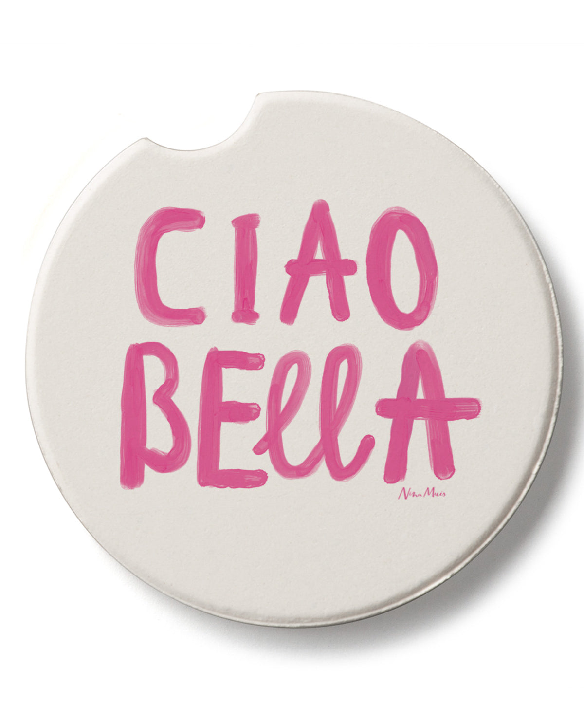 "Ciao Bella" Car Coaster