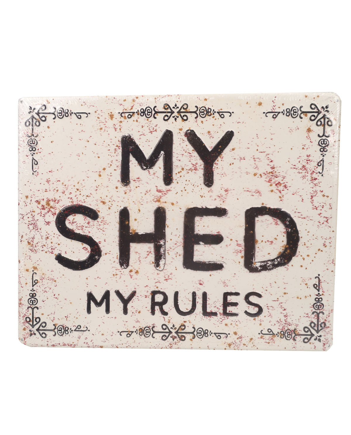 My Shed My Rules Wall Decor