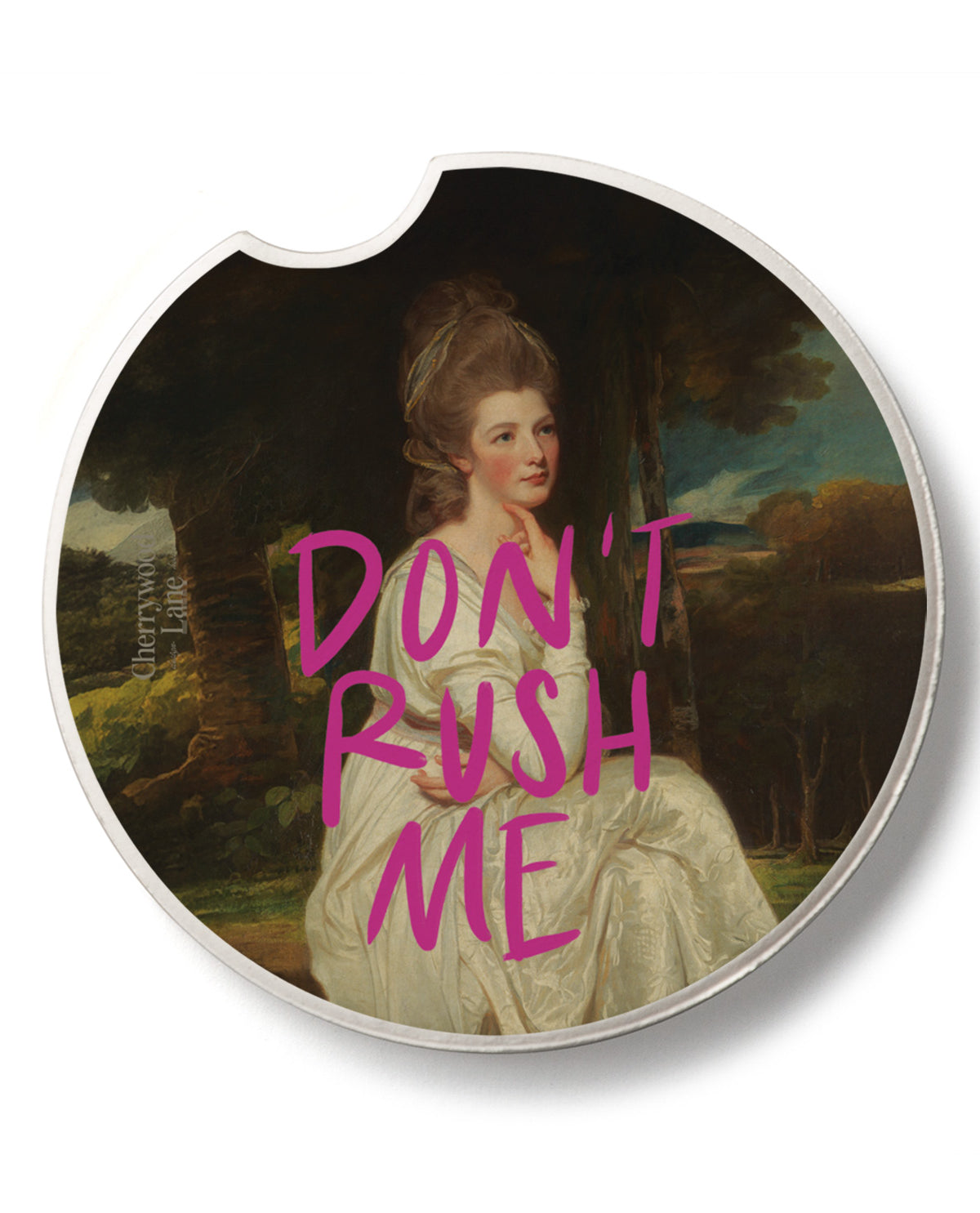 "Don't Rush Me" Car Coaster