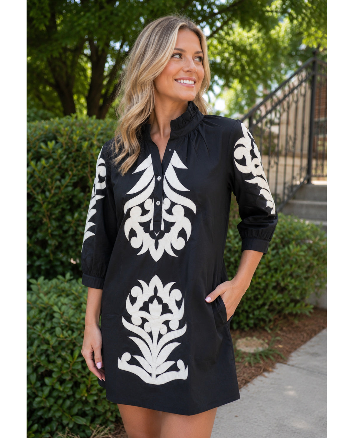 Jodifl Bold Print Dress