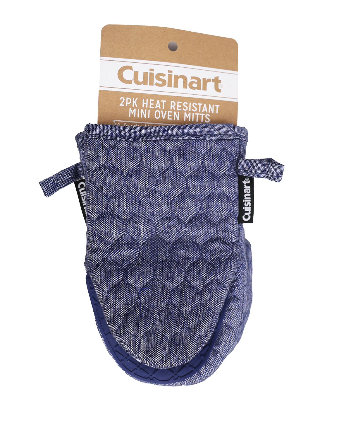 Chambray 2pk Mini Oven Mitt Silicone