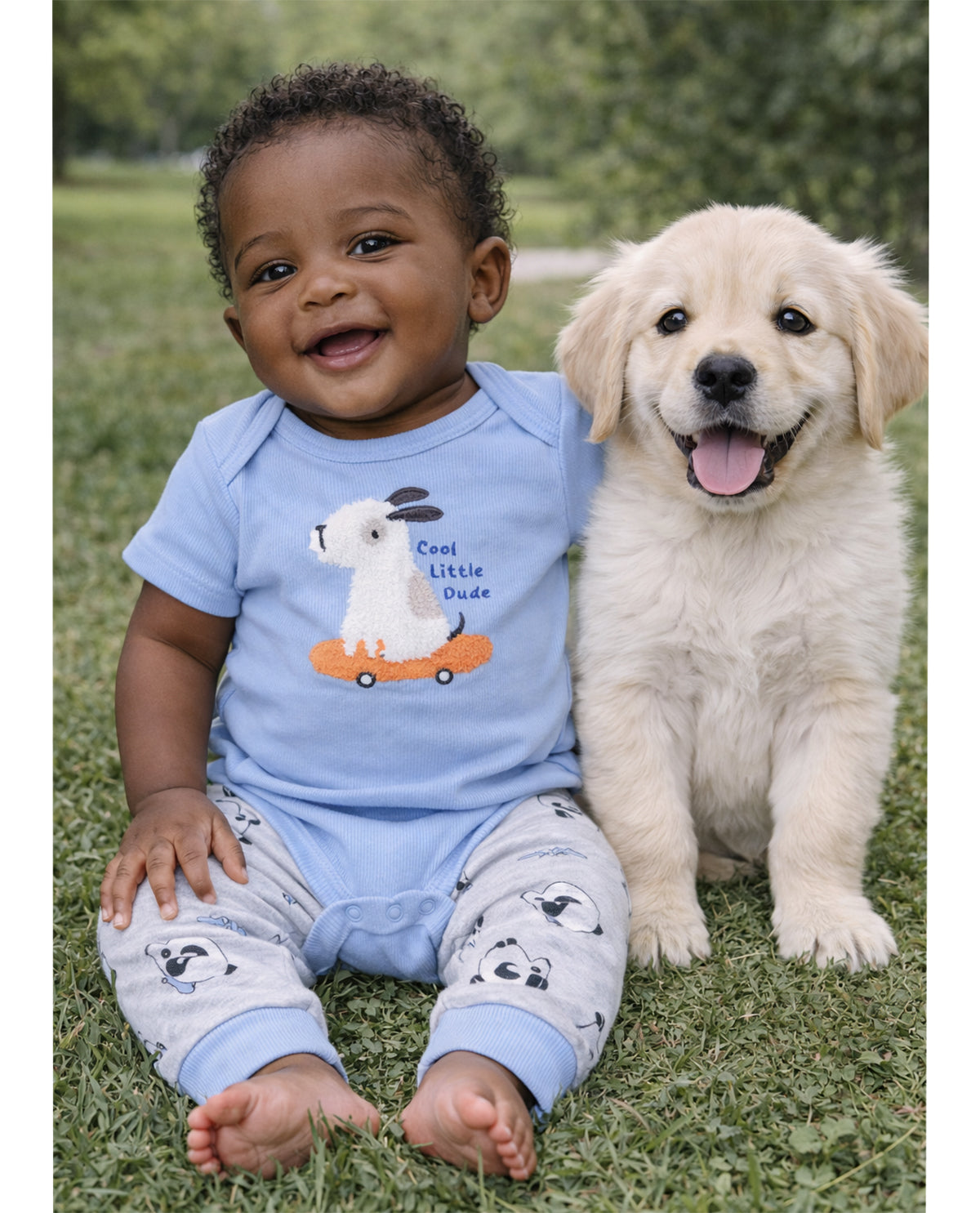 Bon Bebe Infant Boy 3 Piece Hat Set