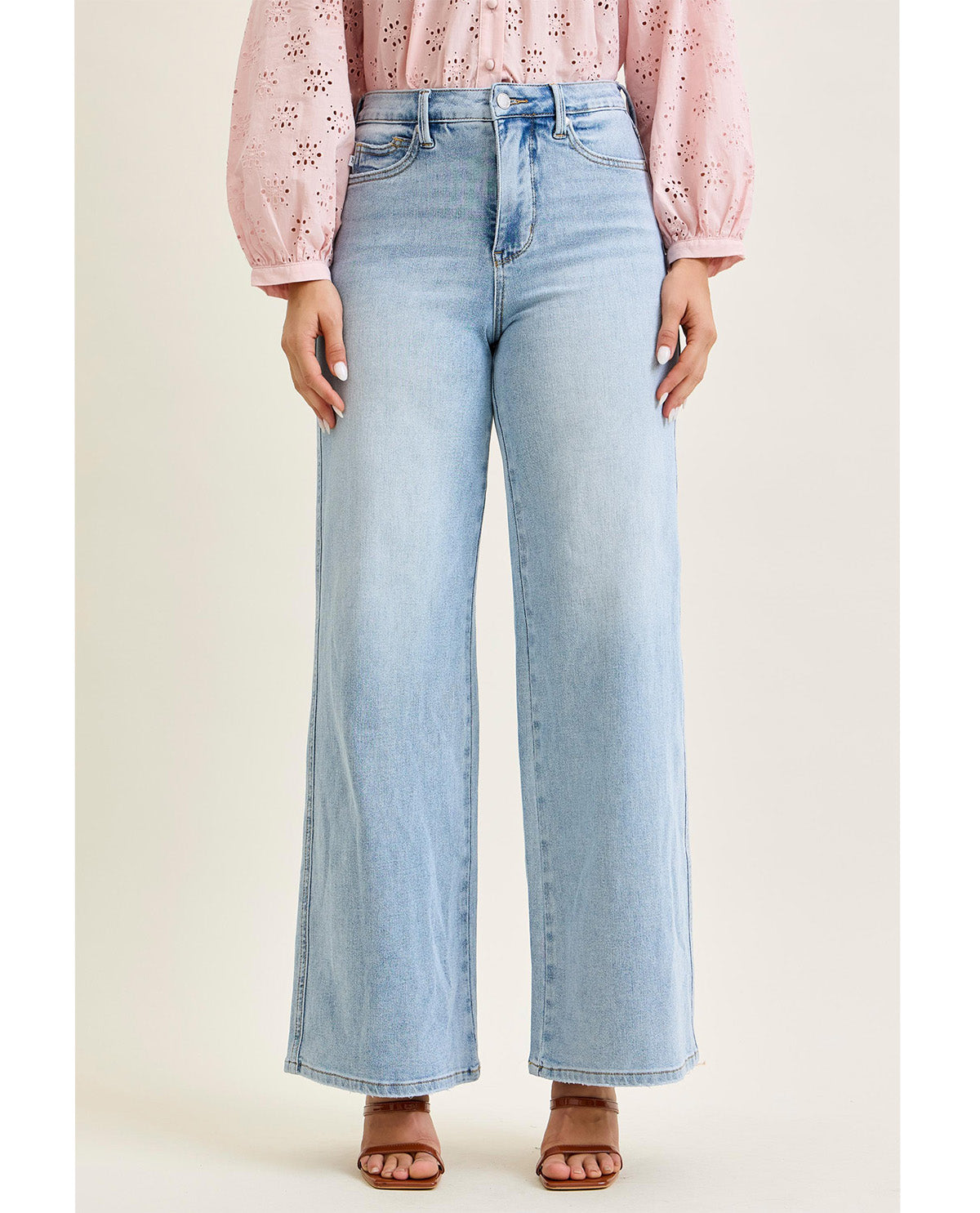 Judy Blue High Waist Barrel Jeans Medium