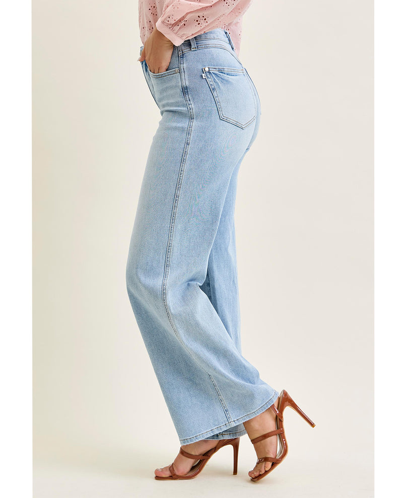 Judy Blue High Waist Barrel Jeans Medium