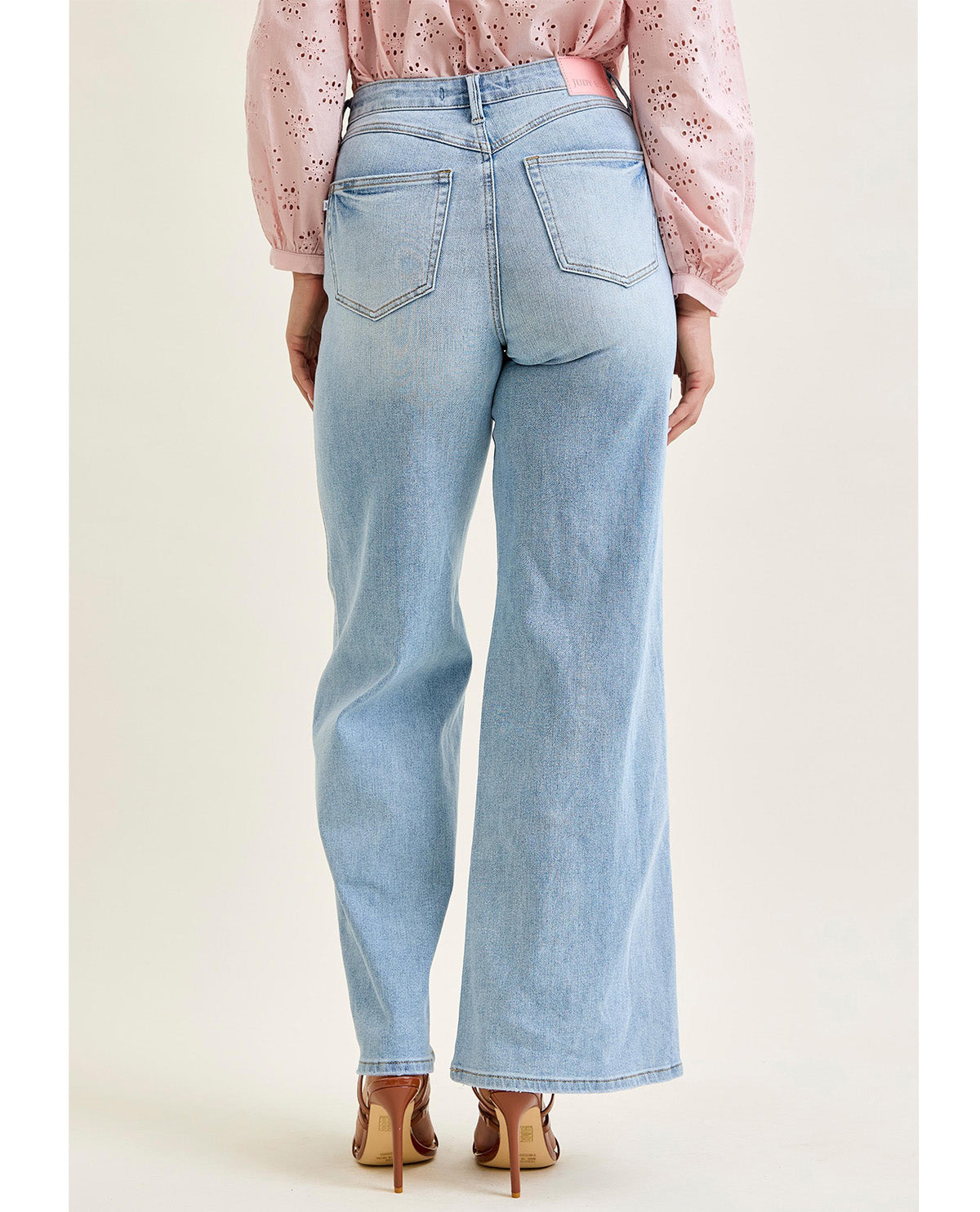 Judy Blue High Waist Barrel Jeans Medium