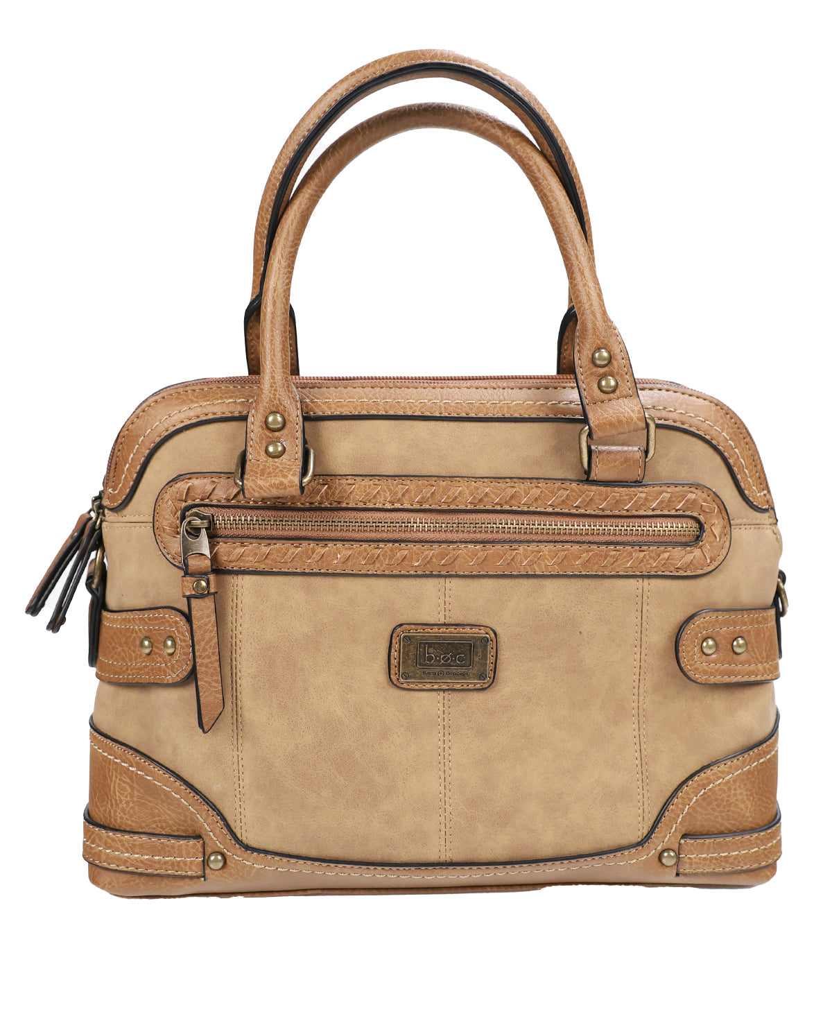 BOC Weston Whipstitch Handbag Saddle