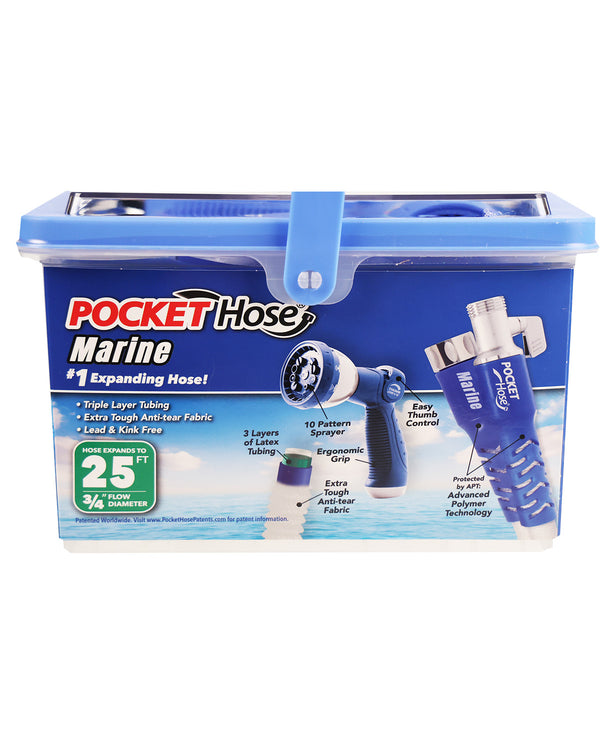 25ft Marine Pocket Hose