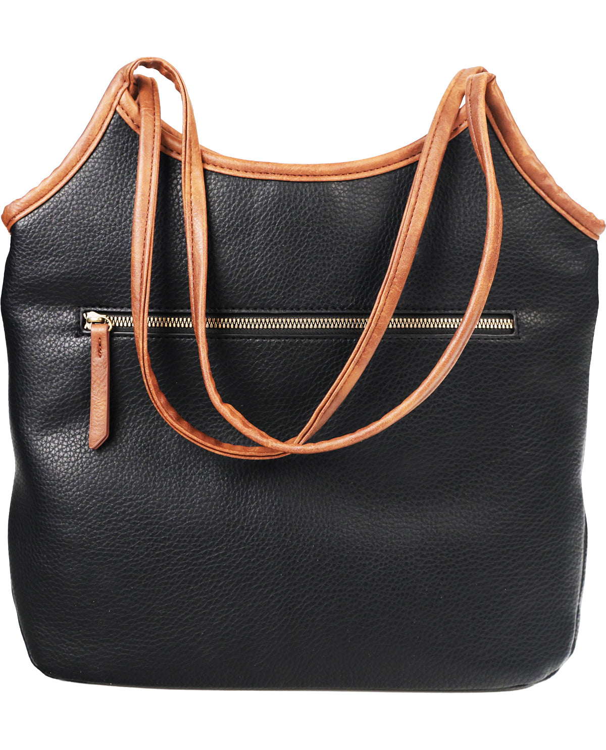 White Mountain Elkton Ridge Tote Black Saddle