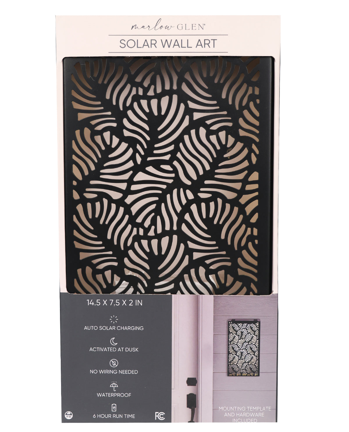 Leaves LED Solar Wall Panel