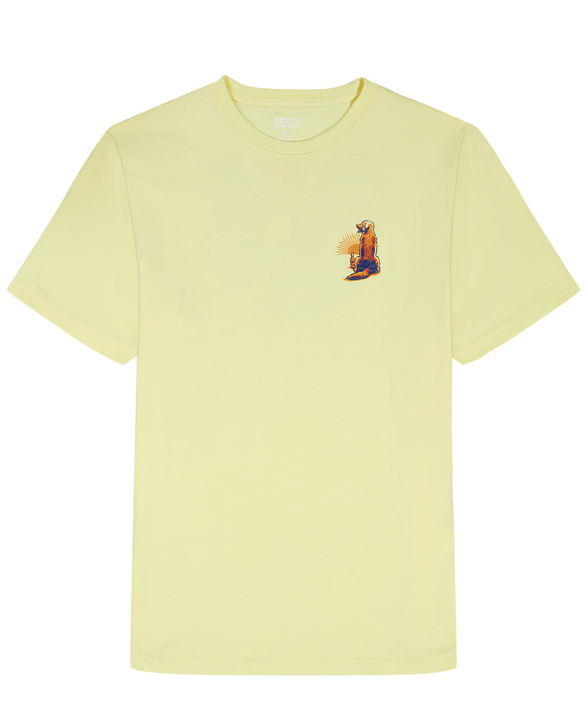 Izod All The Gold Dog Tee Yellow