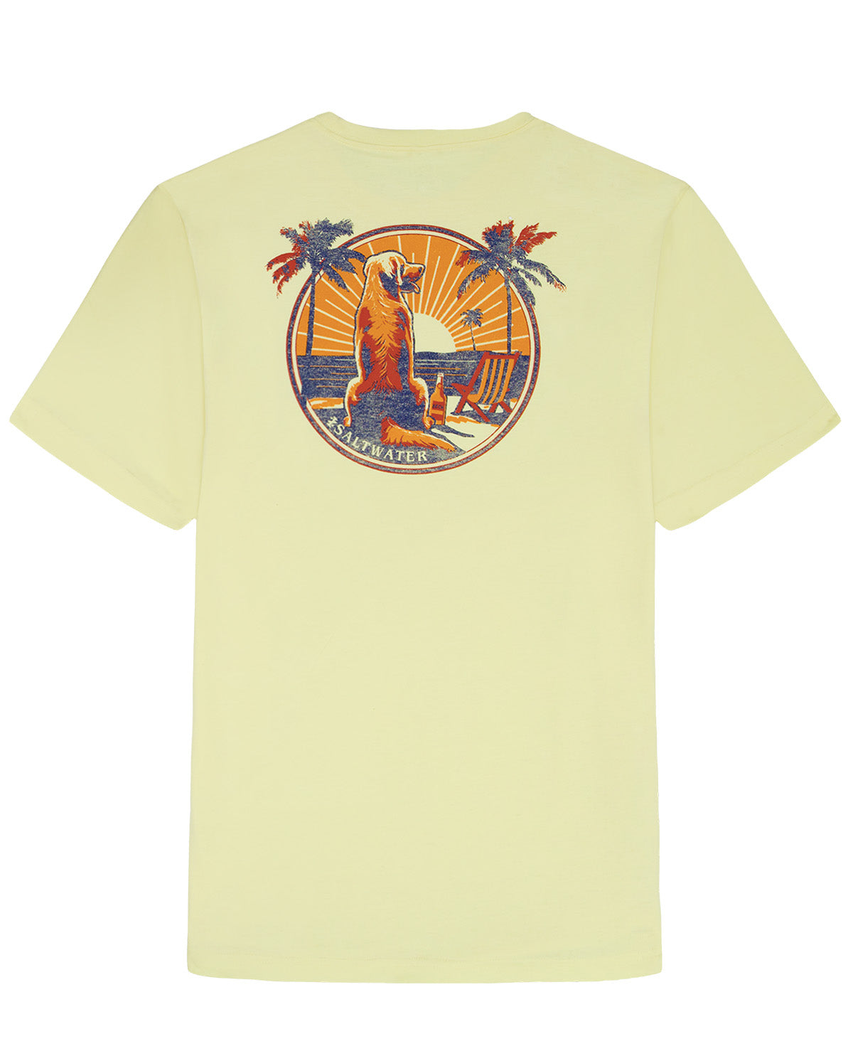 Izod All The Gold Dog Tee Yellow