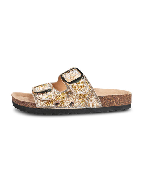 Mia Jozee Beaded Two Band Sandal