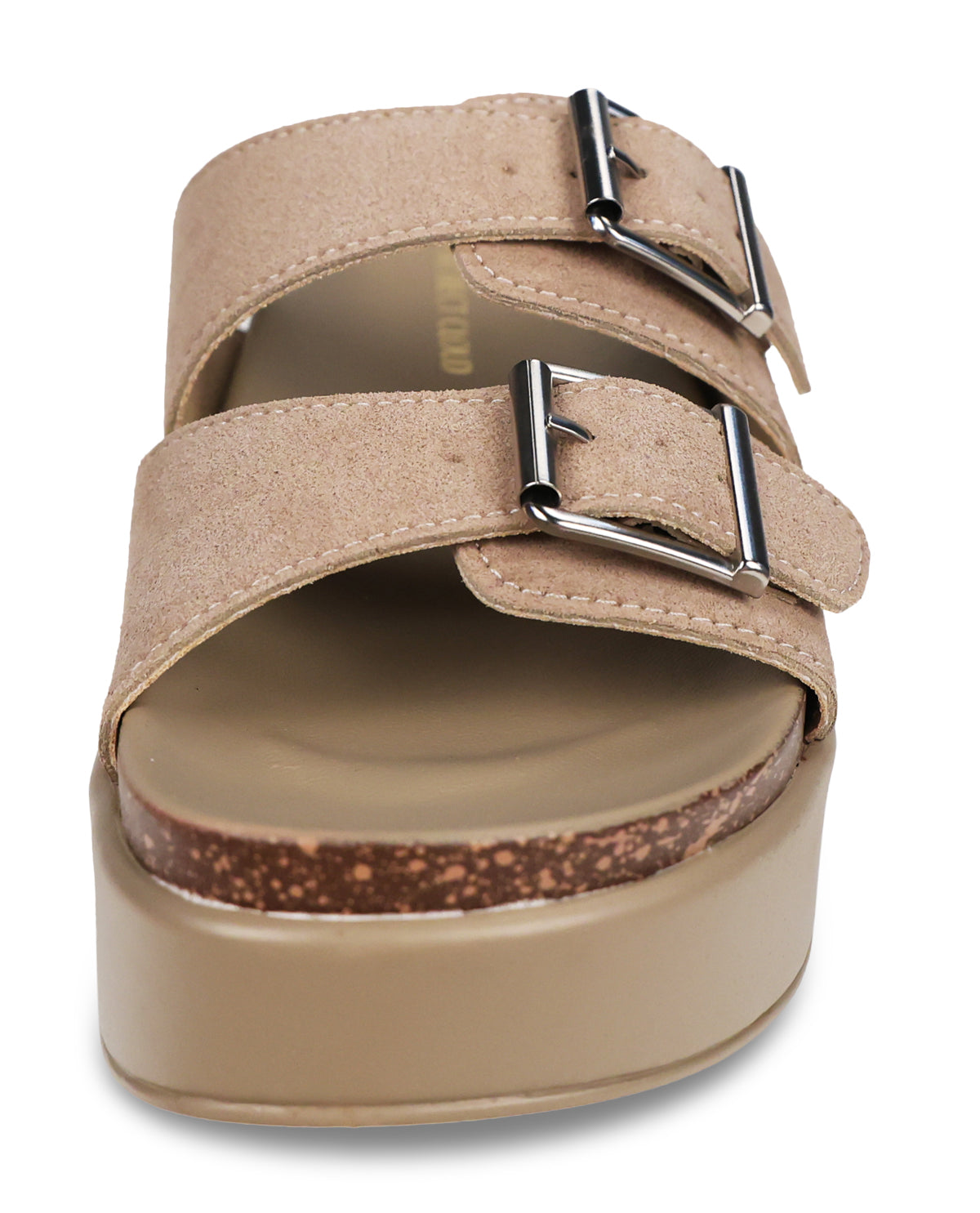 Project Cloud Sophie Sandal Taupe Suede