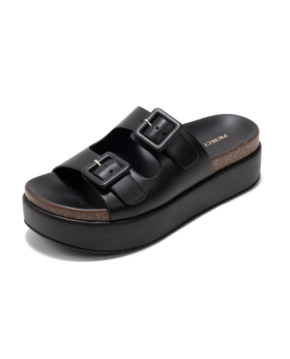 Project Cloud Skylar Sandal Black