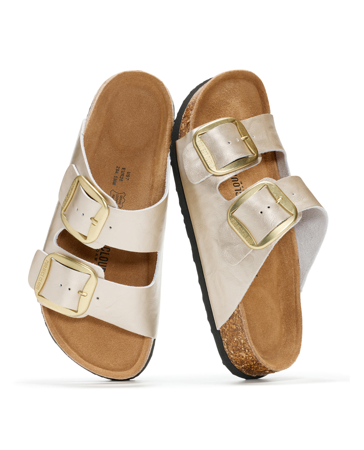 Project Cloud Lurleen Leather Sandal