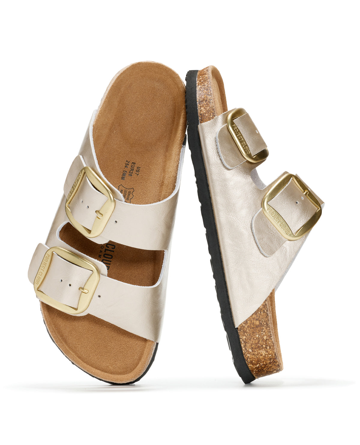 Project Cloud Lurleen Leather Sandal