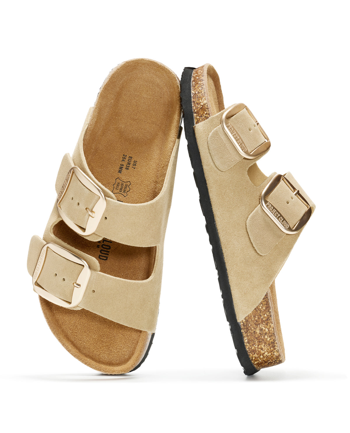 Project Cloud Lurleen Leather Sandal