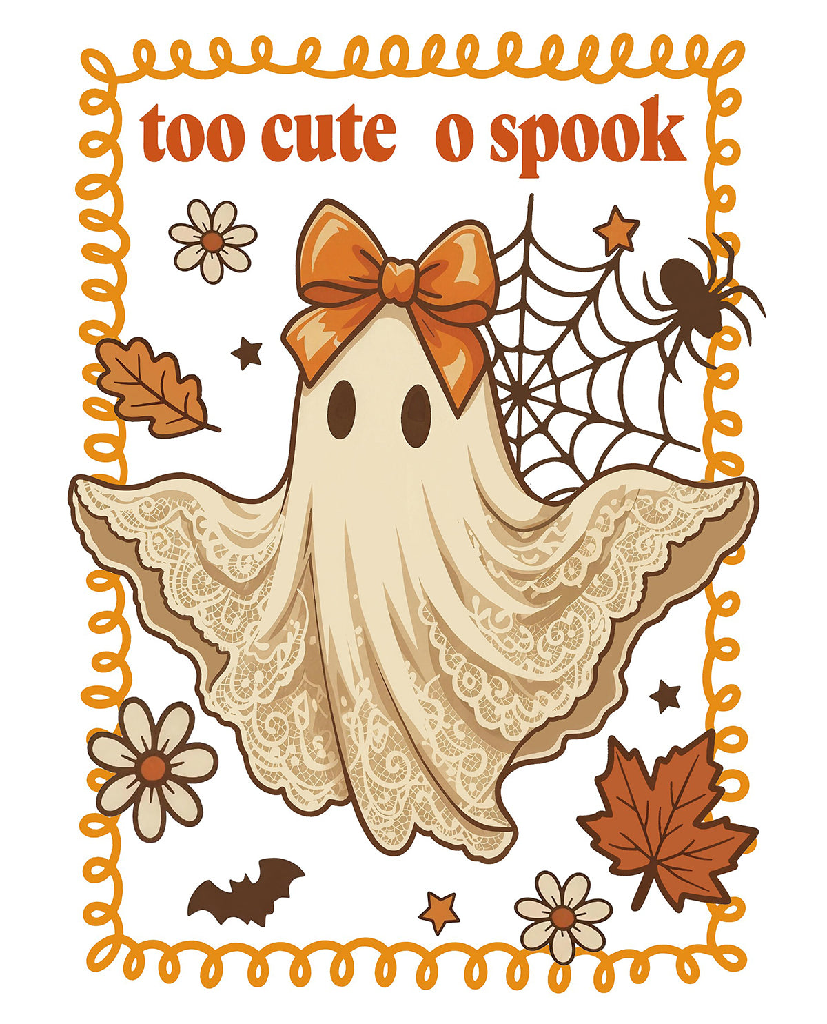 Evergreen Cute Ghost Garden Flag