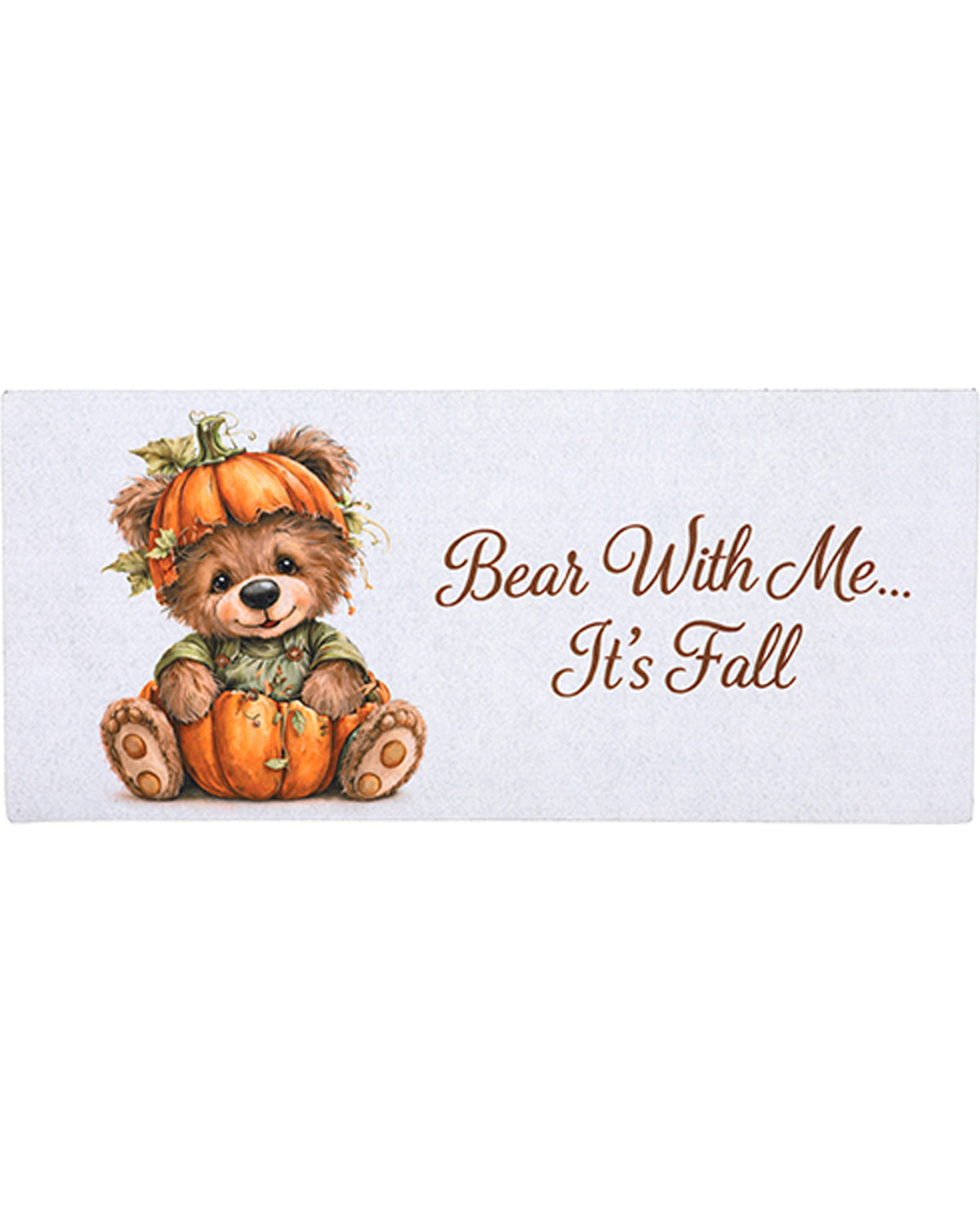 Evergreen Bear With Me It's Fall Sassafras Switch Mat
