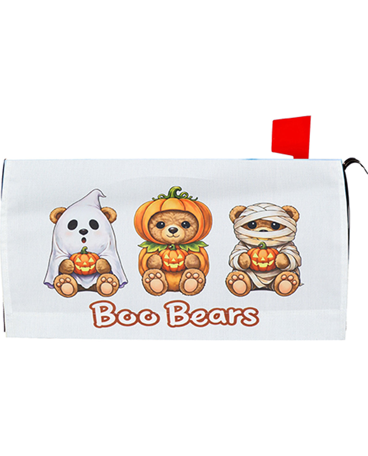 Evergreen Boo Bear Mailbox Cover