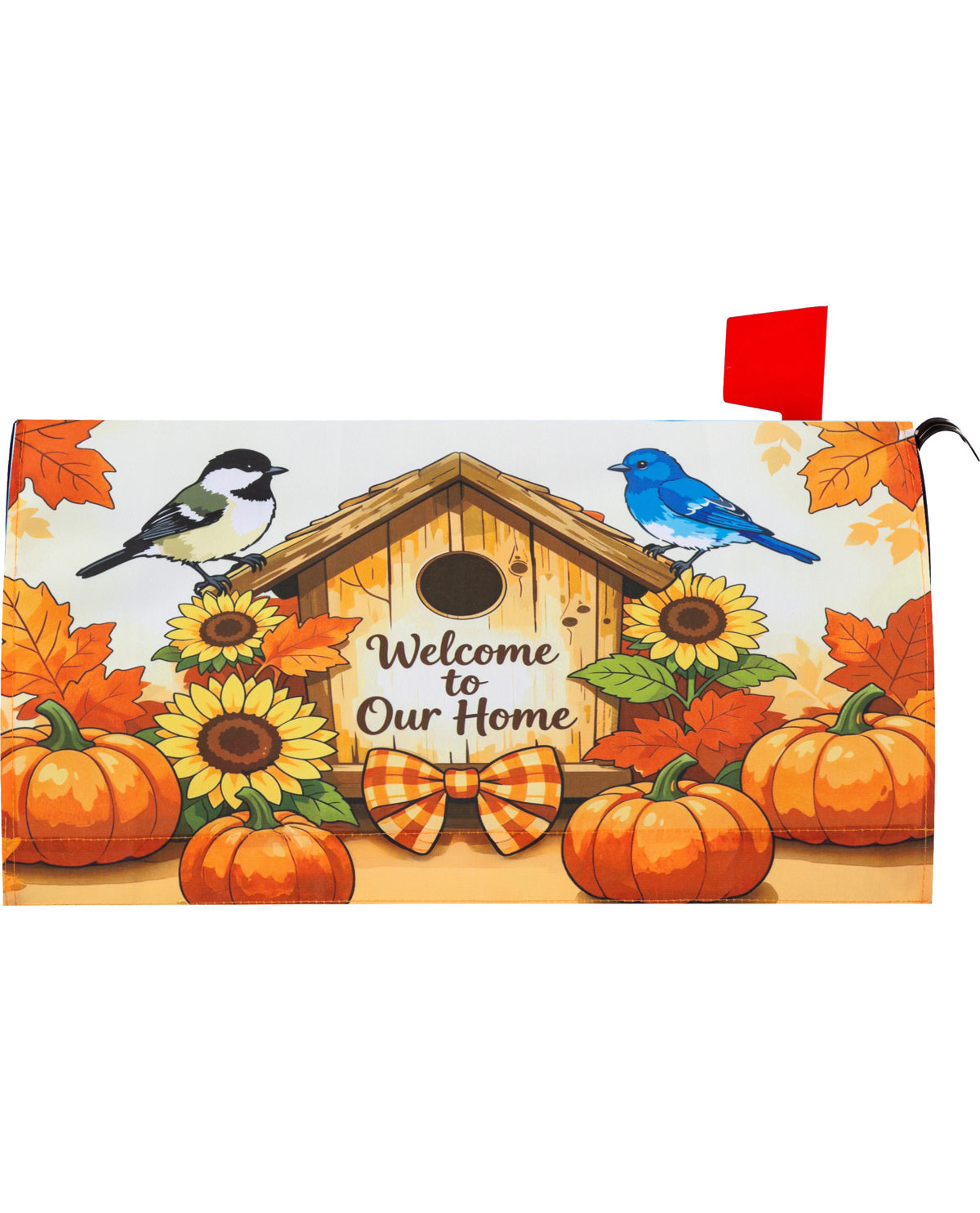 Evergreen Welcome Birdhouse Mailbox Cover