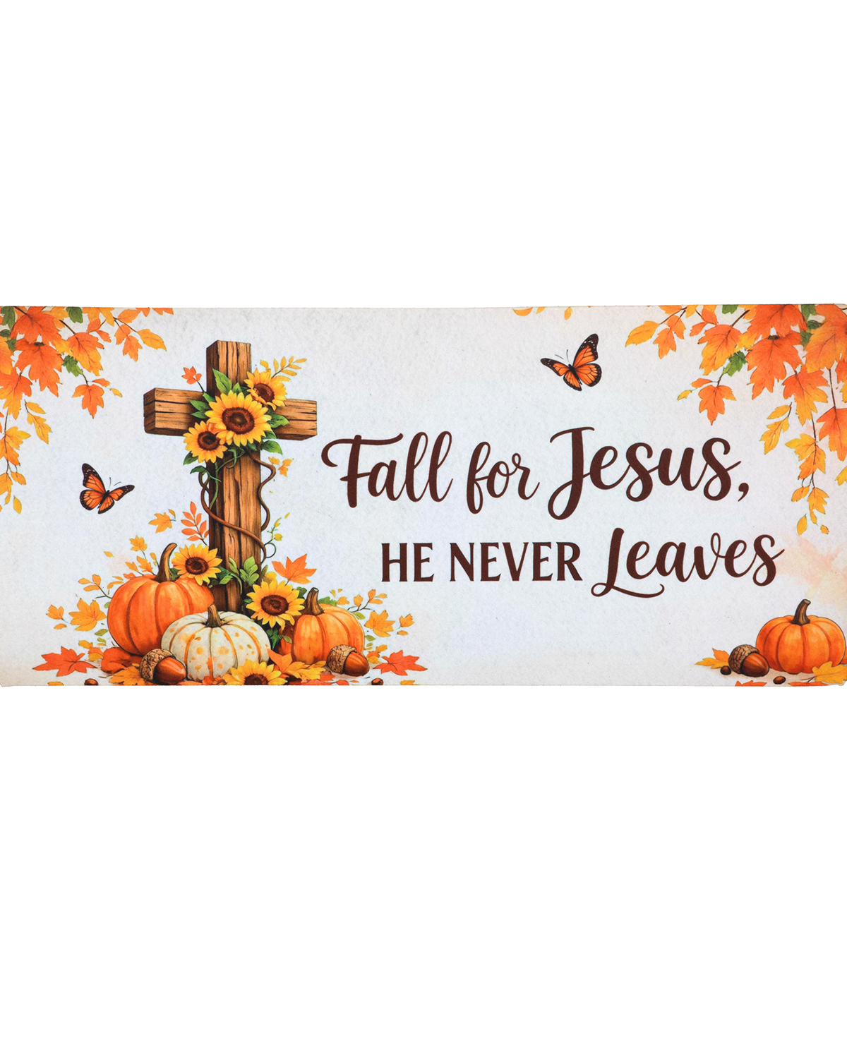 Evergreen Fall Cross Sassafras