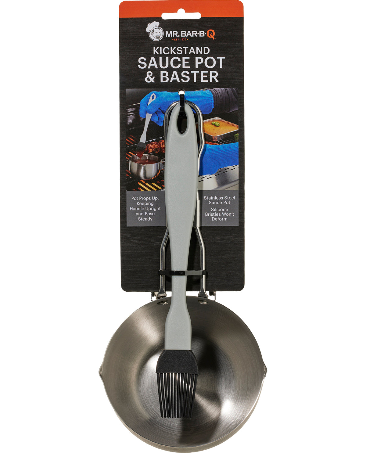 Stainless Steel Sauce Pot With Baster