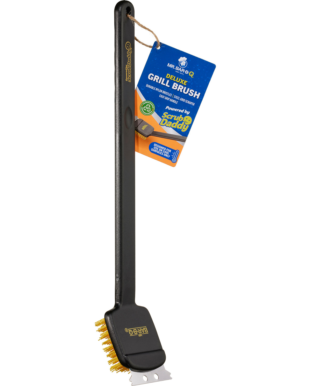 Deluxe Nylon Bristle Grill Brush Powered By Scrub Daddy