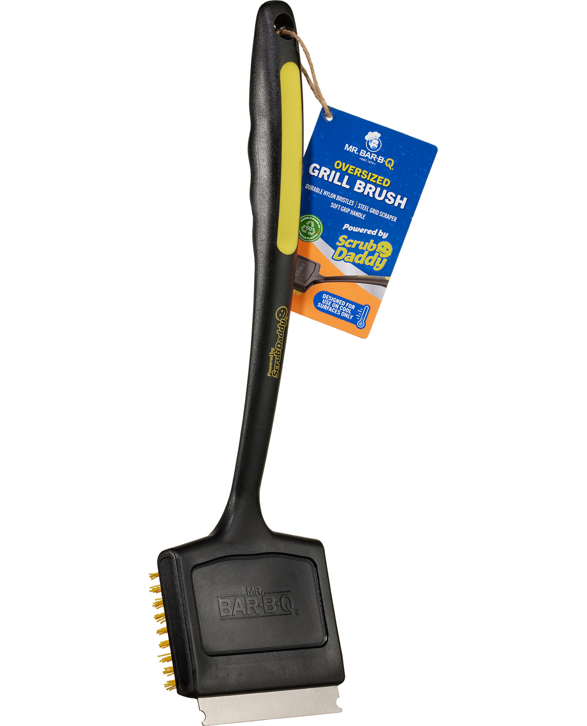 Oversized Nylon Bristle Grill Brush Scrub Daddy